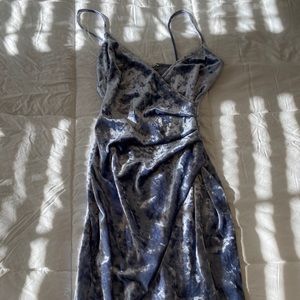 VELVET MINI DRESS